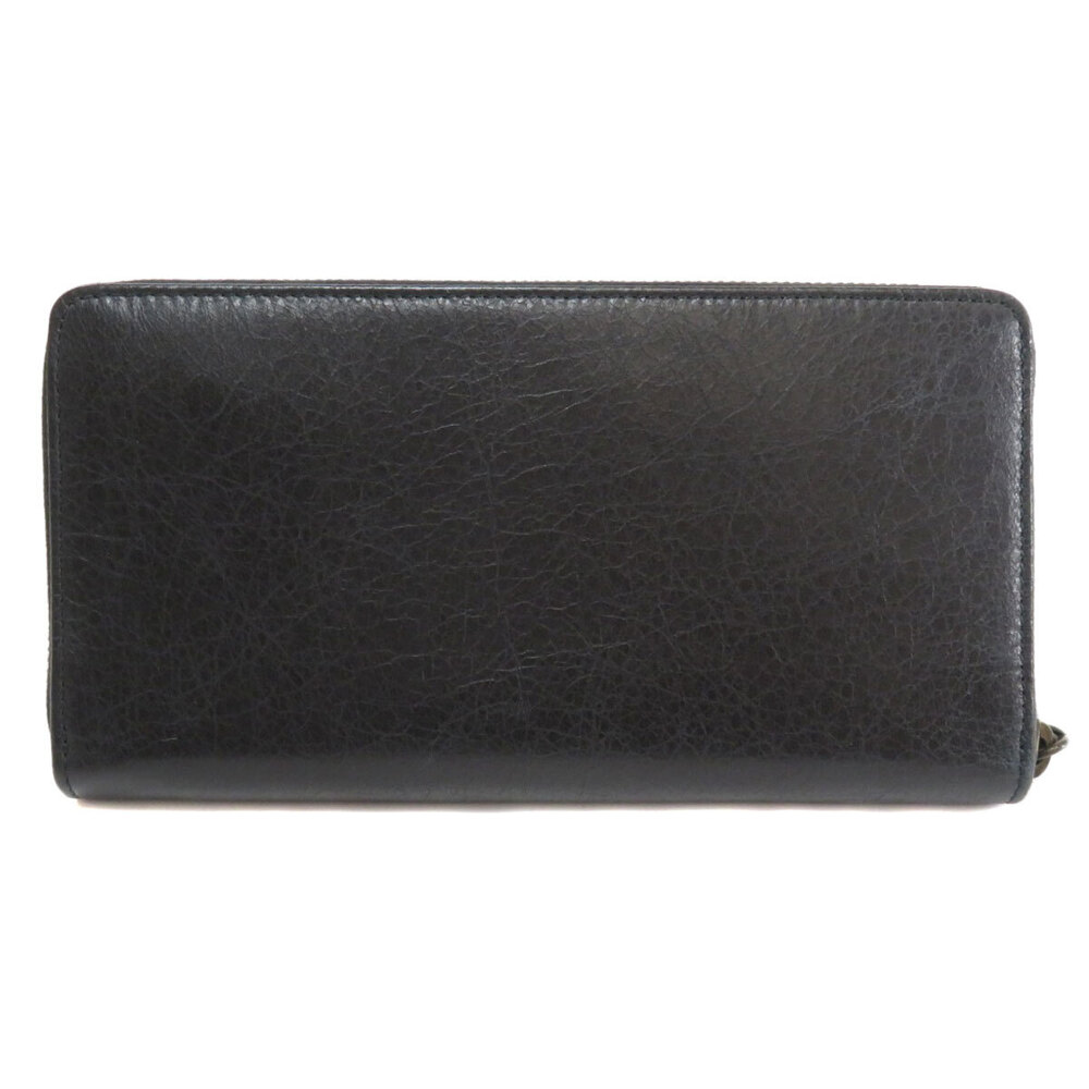 Balenciaga Zip Continental Wallet Long Lambskin